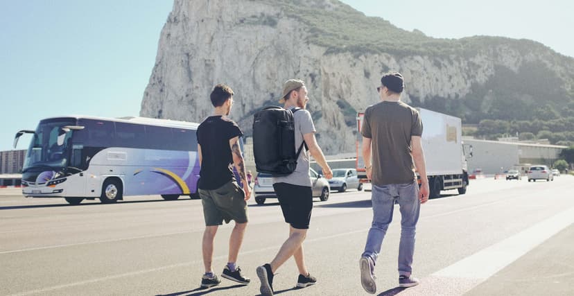 tomtoc Travel Backpack 40L, TSA Friendly Flight Approved Carry-on Luggage Hand Water-resistant Lightweight Business Rucksack, Durable Large Weekender Bag Daypack Fits 17.3 Inch Laptop, PFAS Free