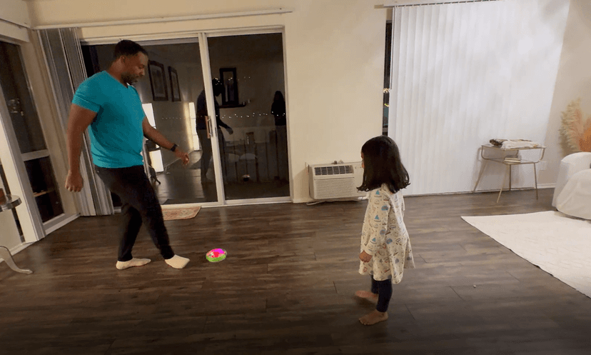 BaLaM Hover Soccer Ball Toys for 3-8 Year Old Kids Toddler Boys Girls, Christmas Birthday Gifts for Kids Age 4-6 5-7 8-12, Indoor Rechargable Light-up Toys Games