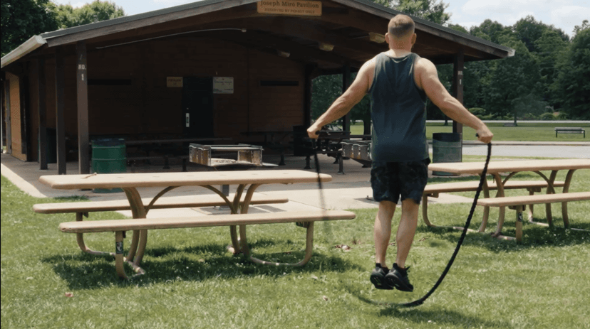 HPYGN Jump Rope, Weighted Jump Rope for Men women, 2.8lb 3.8lb 5lb Heavy Skipping Rope for Exercise, Adult Jumpropes for Home Workout, Improve Strength and Building Muscle,Total Body Workout Equipment