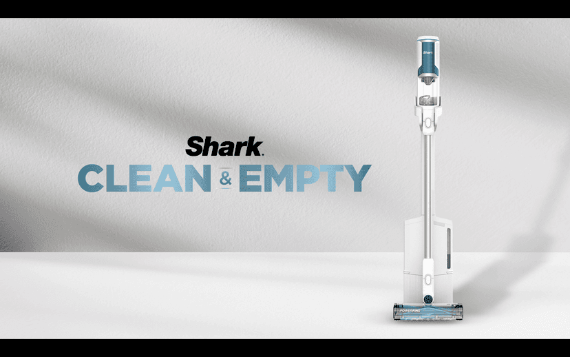 Shark Clean & Empty Cordless Stick Vacuum – Lightweight Cordless Vacuum with Auto-Empty System, HEPA Filter, Portable, Rechargeable, Exclusive Motorized Hand Tool for Pet Hair, BU3523