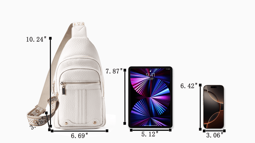 Christmas Gifts for Mom Wife Crossbody Bags Gifts for Women Birthday Gifts for Her Small Crossbody Sling Bag Fanny Pack Chest Travel Anti Theft Purse Unique Secret Santa Mothers Day Gift Ideas