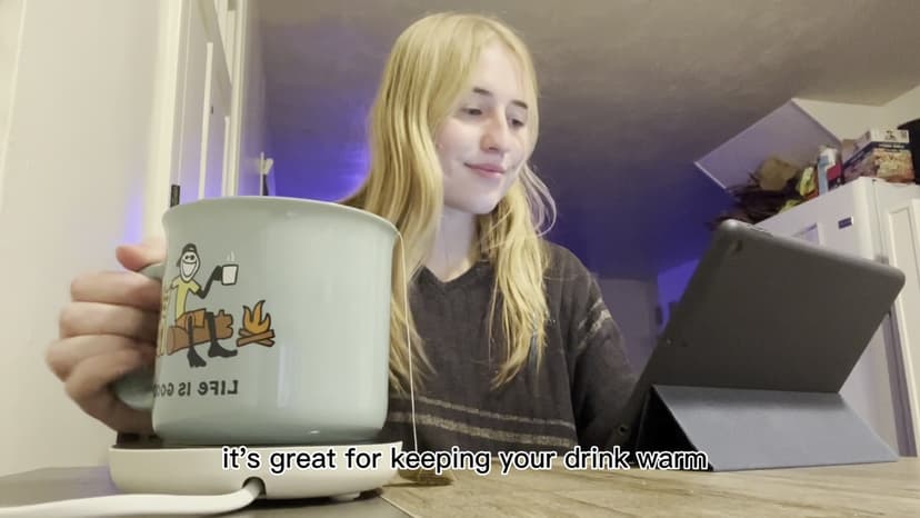 Coffee Mug Warmer for Desk with Auto Shut Off, Coffee Cup Warmer for Desk Office Home-Coffee Gifts