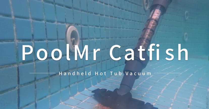 Handheld Spa Hot Tub Vacuum- Cordless Small Above Ground Pool Cleaner with 2 Brush Heads, 90 Mins Running Time, 12 Gallons/Min Powerful Suction, Ideal for Cleaning Debris and Sand Underwater, Black