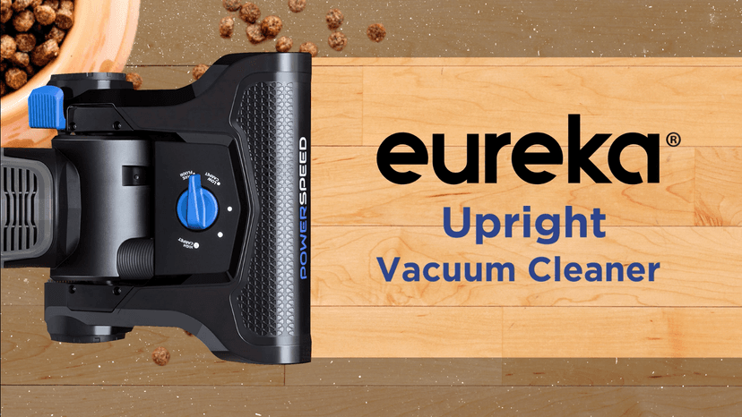 Eureka PowerSpeed Lightweight Upright Vacuum Cleaner for Carpet and Hard Floor, Powerful Bagless Upright Vacuum Cleaner for Home Pets, NEU181A, Blue