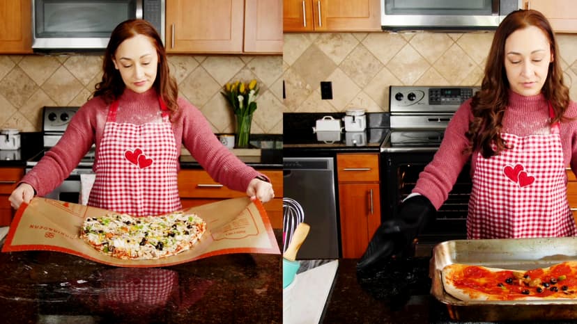 26x16 Inch Extra Thick Silicone Baking Mat with Measurements, Non-slip and Reusable - For Cookies, Bread, Pastry