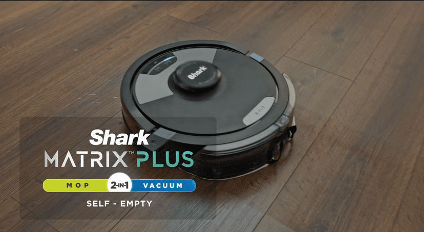 Shark Matrix Plus Robot Vacuum and Mop with Self-Empty HEPA Base, Sonic Mopping, Matrix Clean, Home Mapping, HEPA Bagless Self Empty Base, CleanEdge, for Pet Hair, UR2650WS