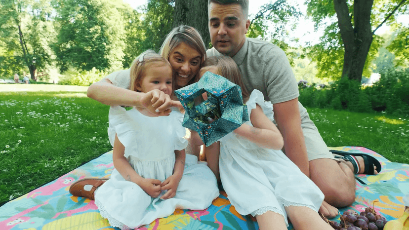 Shashibo Shape Shifting Box - Award-Winning Fidget Toy w/ 36 Rare Earth Magnets - Fidget Cube Transforms Into Over 70 Shapes, Sensory Toy Gift for Kids, Teens, and Adults (Spaced Out)