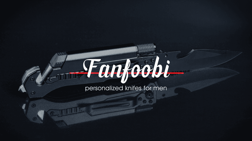 Husband Birthday Present, Pocket Knife with 6 Functions, LED Light,Fire Starter,Bottle Opener,Seat Belt Cutter,Glass Breaker, Anniversary Present for Men, Boyfriend, Father's Day