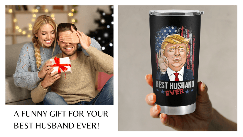 Gifts for Husband from Wife - Fathers Day Gift for Husband - Wedding Anniversary, Birthday, Christmas Gifts for Him - Romantic Love Gift Ideas for Him from Wife - 20 Oz 2-sided Tumbler