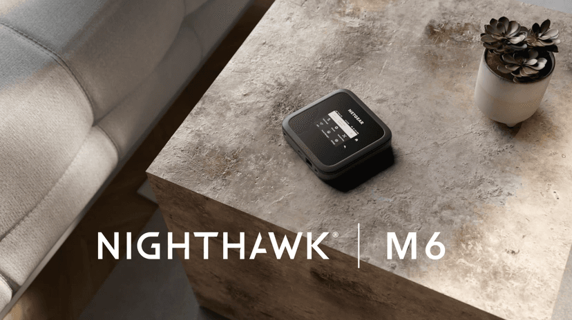 NETGEAR Nighthawk M6 5G Mobile Hotspot, Router with Sim Card Slot, Modem, Portable WiFi Device for Travel, Unlocked with Verizon, AT&T, and T-Mobile, WiFi 6, 2.5Gbps (MR6150)