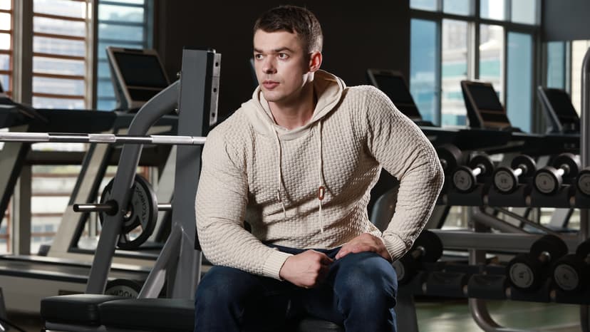 Zaitun Mens Hooded Sweatshirt Long Sleeve Solid Knitted Hoodie Pullover Sweater