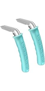 2 Pack Car Door Handle for Elderly Car Handle Assist Portable Vehicle Support Handle for Easy Sit to Stand Assistance Auto Cane for Seniors and Handicapped Supports Up to 450 Pounds