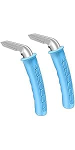 2 Pack Car Door Handle for Elderly Car Handle Assist Portable Vehicle Support Handle for Easy Sit to Stand Assistance Auto Cane for Seniors and Handicapped Supports Up to 450 Pounds