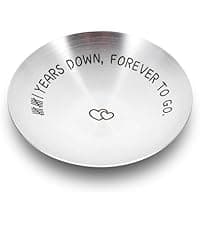 50th Anniversary Day Gifts for Couple Wedding Anniversary Day Gifts for Wife Gold Anniversarys Day Gift for Parents Mothers Day Gift for Grandma Gold Anniversarys Decoration Valentine Jewelry Tray