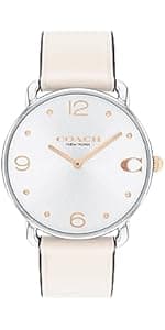 Coach Elliot 2H Quartz Watch for Men - Stainless Steel Wristwatch - Classic, Minimalist - Water Resistant 3 ATM/30 Meters - Premium Fashion Timepiece for Everyday Wear - 41mm