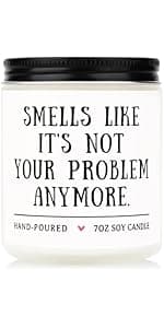 Niyewsor Best Friends Birthday Gifts for Women, Funny Scented Candles for Women, Friendship Gifts for Friends Female, I'd Walk Through Fire for You Friend Candle, Handmade, 7oz