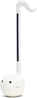 Otamatone Japanese Electronic Musical Instrument Portable Music Synthesizer from Japan by Maywa Denki Studio Award Winning, Educational Fun Gift for Children, Teens & Adults - White