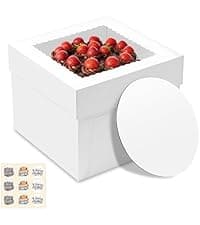 White Gift Box, 9.5x6x3'' Gift boxes for Presents with Lids Magnetic Closure Rectangle Collapsible for Bridesmaid Proposal Box, Wedding, Christmas, Halloween, Birthday Gift Packging