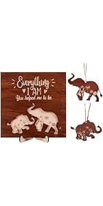 10" Hands Down Best Dad Ever DIY Handprint Kit with Acrylic Paint, Art Craft Family Keepsake Wood Frame Dad Keychain Birthday Father's Day Gift for Daddy, Papa Family Sign with Kids Names HF90-D