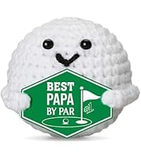 Dad Gifts Fathers Birthday - Handmade Knitted Gnome Funny Gift for Father's Day Birthday Christmas, Cute Gnome for Father Papa Present from Daughter Son, I Love You Gnome Matter What