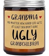 Niyewsor 60th Birthday Gifts for Women Men, Sixty Birthday Candle, 1965 60th Birthday Decorations for Woman Men, 60 Year Old Bday Gifts for Friends, Sister, Mom, Dad, Handmade, 7oz