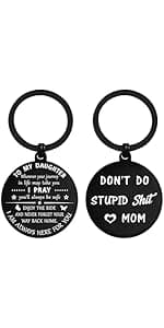 ENGZHI Son Keychain, Son Gifts for Teen Boys, Adult Son Gradution 2025 Present for Birthday Fathers Day Valentines