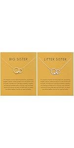 Gifts for Women, Butterfly Compass Cross Necklace Friendship Necklace Sister Gifts Daughter Gifts Graduation Chritmas Birthday