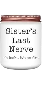 Homsolver Gifts for Mom from Daughter Son, Best Mom Gifts, Funny Mom, Birthday Thanksgiving for Mom Stepmother Adoptive Mother, Mom's Last Nerve