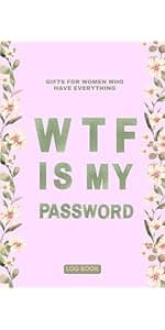 Gifts For Men Who Have Everything: Password Notebook Internet Account Web Addresses, Username To Remember Easily