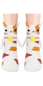 FreeNFond Funny Animal Paw Socks Gag Gifts for White Elephant Gift Exchange