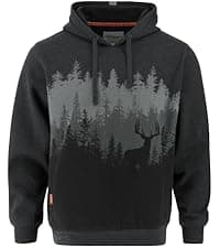 Legendary Whitetails Men's Camo Hoodie Pullover Sweatshirt Midweight V-Neck Design