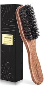 Beard Growth Kit, Grooming Set w/Growth Oil, Conditioner, Balm, Shampoo Wash, 0.25MM Roller, Brush, Comb, Scissor, Bag, Christmas Birthday Valentines Day Gifts for Him Men