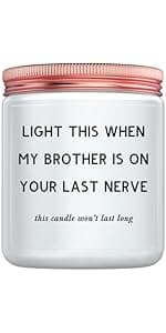 Gifts for Mom, Funny Mom Birthday Mother's Day Christmas Gifts from Daughters and Son, Unique Women Candles Gift for Stepmom