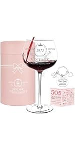 50th Birthday Gifts for Women Canvas Tote Bag Travel Gear, Unique 50 Years Old Gifts for Wife Sister Mom Aunt Friends Her, Vintage 1975 Handbag & Cosmetic Bag & Back in 1975 Poster