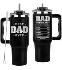 Vivulla68 Best Mom Ever Tumbler With Handle 40oz, Mommy Coffee Mug, Mama Tumblers, Momma Gift Ideas, Funny Birthday Present For Her, Cute Mother Day Gift Tumbler, Mom Cup