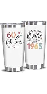 NewEleven 50th Birthday Gifts For Women, Her - 1975 50th Birthday Decorations - Gift For Women Turning 50-50 Year Old Gifts For Her, Mom, Wife, Friends - 12 Oz Wine Tumbler