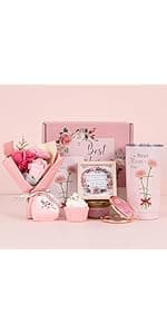 Gifts Basket for Women - Birthday Gifts for Women,Women Gifts Set Contains 13 Items Unique Female Gift Ideas,Relaxing Care Package Self Care Gift Box for Women Mom Wife Bestie Sister