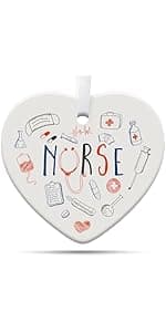 Thank You Gifts for Women, Nurse, Coworkers, Teacher, Retirement Farewell Going Away, Never Forget The Difference You Make Ornament, Christmas Ornaments 2025