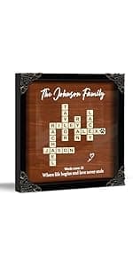 10" Hands Down Best Dad Ever DIY Handprint Kit with Acrylic Paint, Art Craft Family Keepsake Wood Frame Dad Keychain Birthday Father's Day Gift for Daddy, Papa Family Sign with Kids Names HF90-D