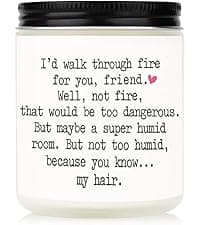 Niyewsor 60th Birthday Gifts for Women Men, Sixty Birthday Candle, 1965 60th Birthday Decorations for Woman Men, 60 Year Old Bday Gifts for Friends, Sister, Mom, Dad, Handmade, 7oz