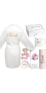 Engagement Gifts for Couples, Boyfriend and Girlfriend Wine Glass Engaged Gift Set with Wine Bag, Fiance Fiancee Gift for Him and Her Bride and Groom, Wedding Bridal Shower Gifts for Newlywed