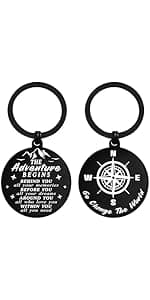 ENGZHI Son Keychain, Son Gifts for Teen Boys, Adult Son Gradution 2025 Present for Birthday Fathers Day Valentines