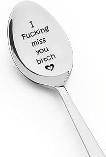 Funny Best Friend Spoon Gifts for Bestie Bff Birthday Graduation Gift for Friends Long Distance Friendship Gifts for Best Friend Moving Going Away Gift for Bff Best Friend I Miss You Gifts for Women