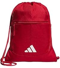 adidas Alliance Sackpack – Drawstring Backpack for Sports, Small Gym Bag