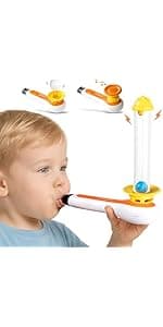 Toddler Toys for 1 2 Year Old Boy and Girl Gifts Wooden Race Track Car Ramp Racer with 4 Mini Car