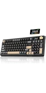 RedThunder 60% Wireless Gaming Keyboard & Mouse Combo with Rechargeable Battery, Ultra-Compact Small RGB Mechanical Feel Keyboard, Ergonomic Lightweight Honeycomb Optical Mouse for Gaming/Business