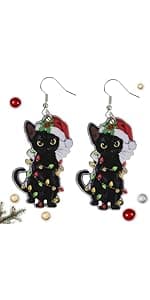 Artlunar 6 Pack Christmas Bracelets: Joy & Merry Candy-Style Stacks for Women & Teens - Perfect Christmas Gifts - Age 3 to Adult