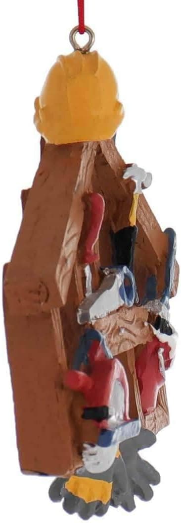 Kurt Adler Construction Tools Resin Xmas Ornament