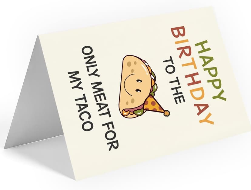 Husband Birthday Card | Birthday Decorations for Men | Funny Birthday Card & Gift for Husband, Men, Boyfriend, and Him | Happy