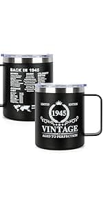 70th Birthday Gifts for Women Men - 1955 70th Birthday Decorations Gifts Ideas for Her Him - 70 Year Old Birthday Gift for Men Women Turning 70 Gift Ideas - 20oz Stainless Steel Tumbler